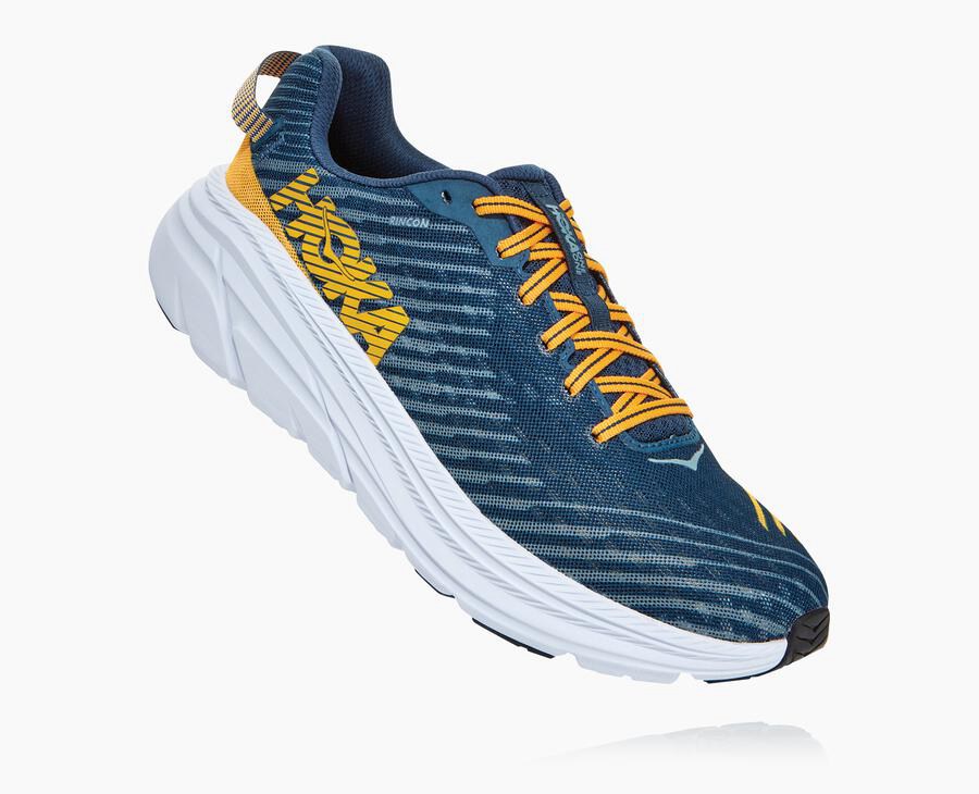 Tenis Hoka One One Masculino Azul Marinho/Branco - Rincon - 138-TCFQRI